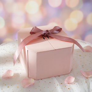 Blush Hexagon Gift Box